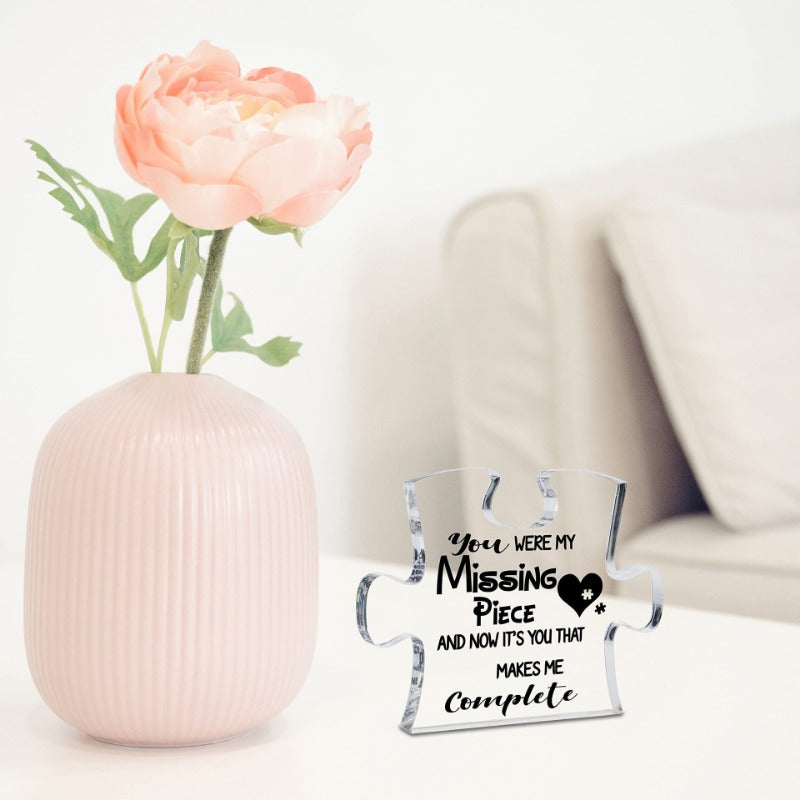 Wholesale Father's Day and Mother's Day Transparent Acrylic Ornaments